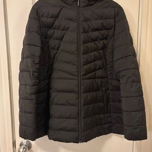 32 Degrees Black Puffer Jacket XXL